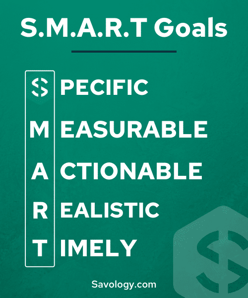 Create SMART goals to help you reach your financial goals